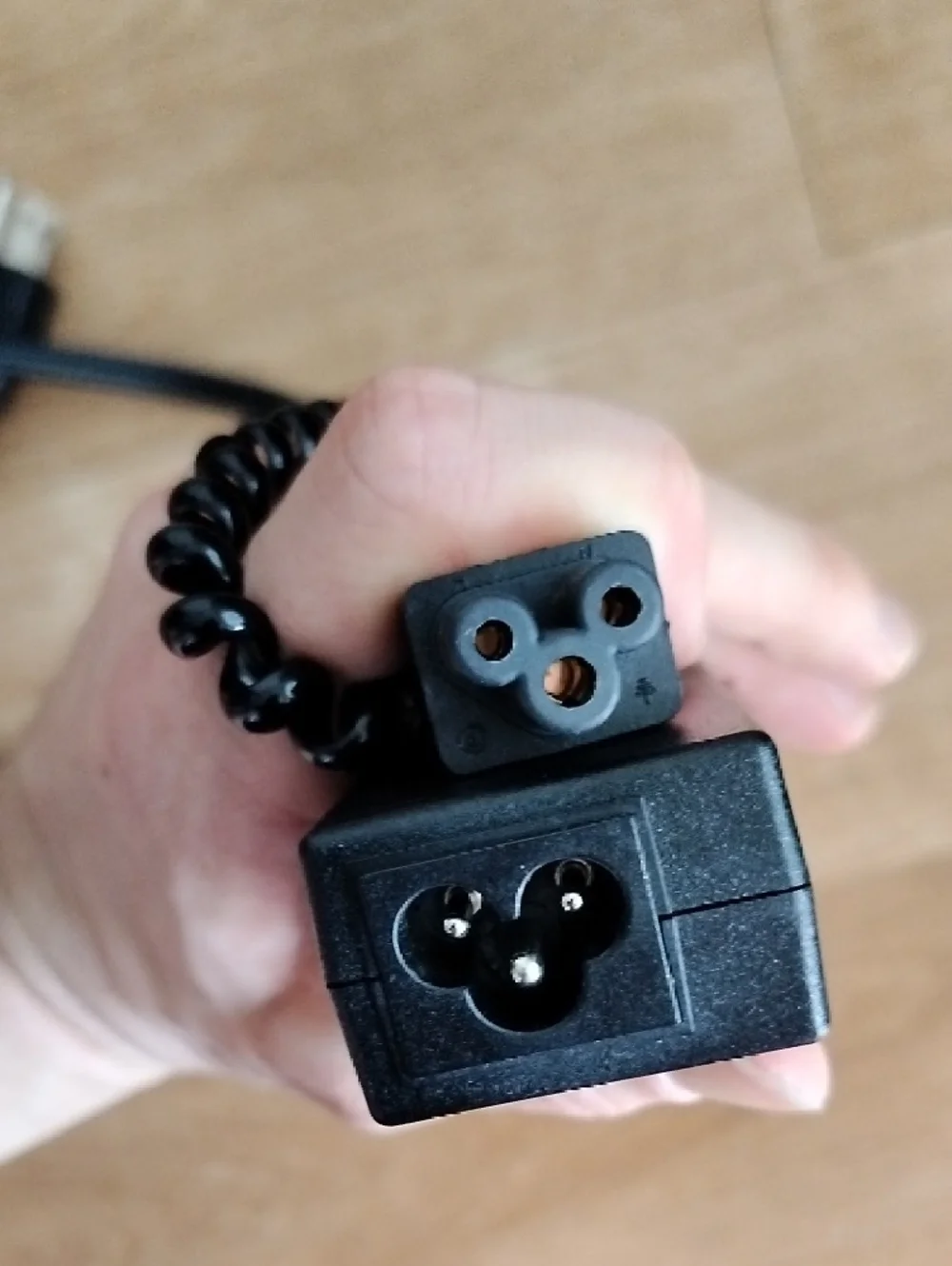 Dell Black AC Adapter with Power Cable